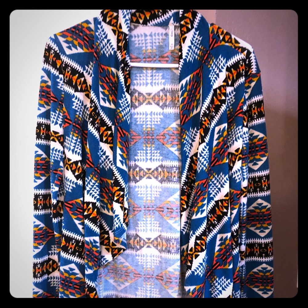 Aztec Design Cardigan